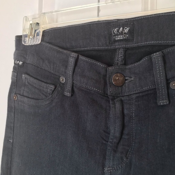 CItizens of Humanity grey stretch jeans - Picture 2 of 5